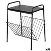 Coffee Table Max Home Iron MDF Wood (4 Units)