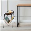 Coffee Table Max Home Iron MDF Wood (4 Units)