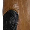 Koristehahmo Ruskea Naamio 18 x 11 x 54 cm