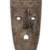 Декоративная фигура Коричневый Маска 22 x 6 x 87 cm