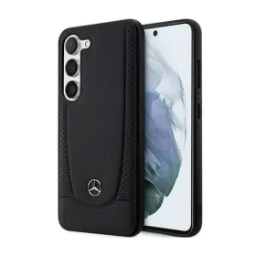 Mercedes Leather Urban Line - Samsung Galaxy S23 FE Case (Black)