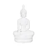 Koristehahmo Valkoinen Buddha 19,2 x 12 x 32,5 cm