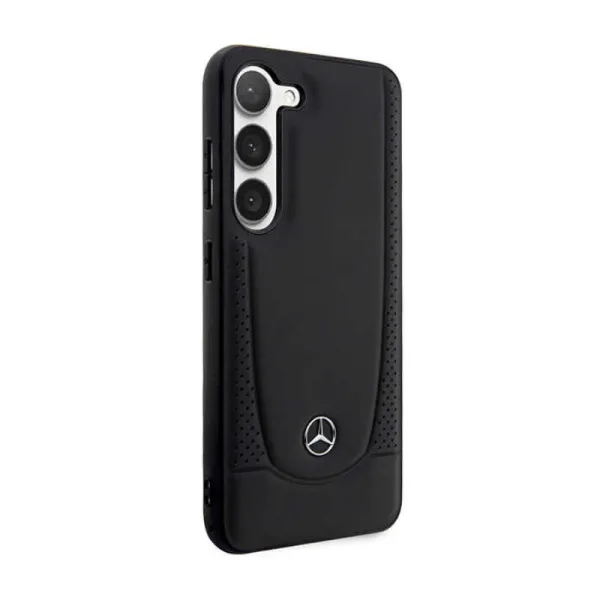 Mercedes Leather Urban Line - Samsung Galaxy S23 FE Case (Black)