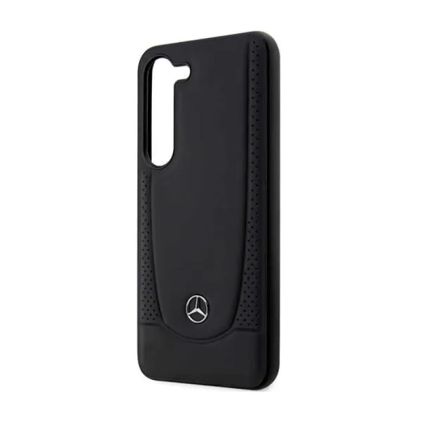 Mercedes Leather Urban Line - Samsung Galaxy S23 FE Case (Black)