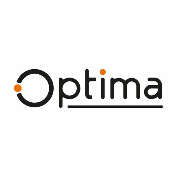 Protruding load sign Optima White Red