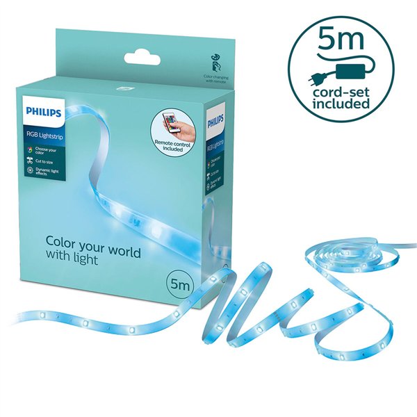 LED-nauhat Philips Valkoinen (2 osaa)