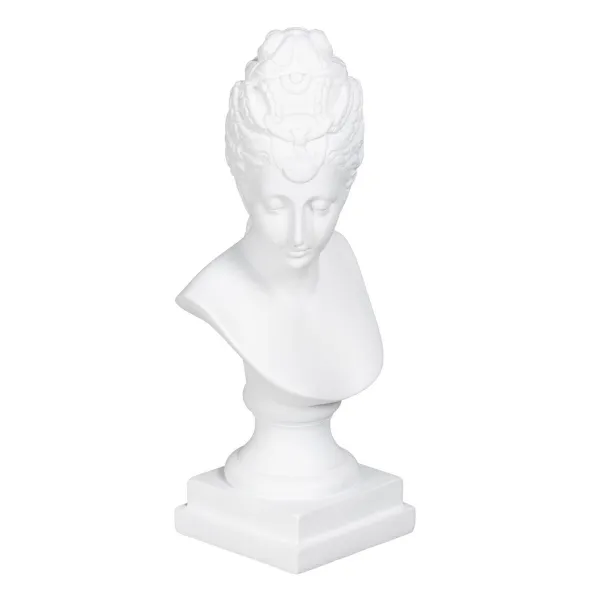 Декоративная фигура Белый 12,6 x 10,3 x 29,5 cm