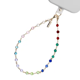 Crong Phone Charm - Lanyard Phone Pendant (Rainbow Gems)