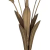 Подсвечник Позолоченный Железо Ø 23 cm 23 x 23 x 43 cm