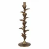 Svečturis Bronza Dzelzs 11,5 x 11,5 x 40 cm