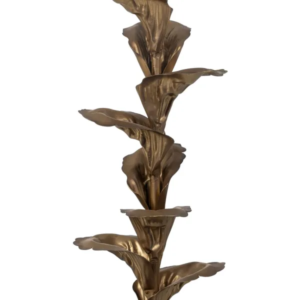 Svečturis Bronza Dzelzs 11,5 x 11,5 x 40 cm