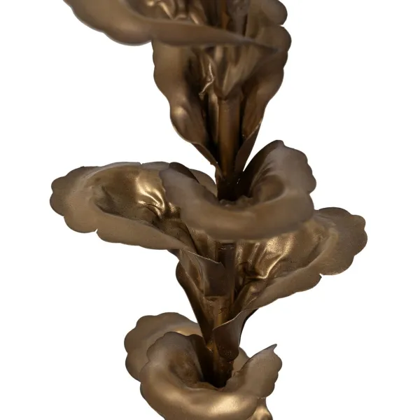 Svečturis Bronza Dzelzs 11,5 x 11,5 x 40 cm