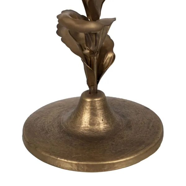 Svečturis Bronza Dzelzs 11,5 x 11,5 x 40 cm
