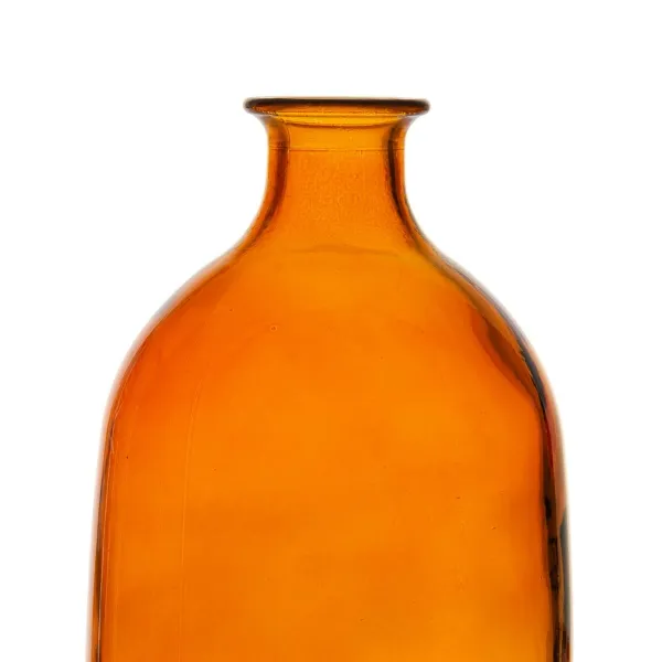 Vāze Dzintars pārstrādāts stikls 13 x 13 x 31 cm