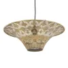 Kattolamppu Kullattu Hopeinen Rauta 220-240 V 47,5 x 47,5 x 20,5 cm