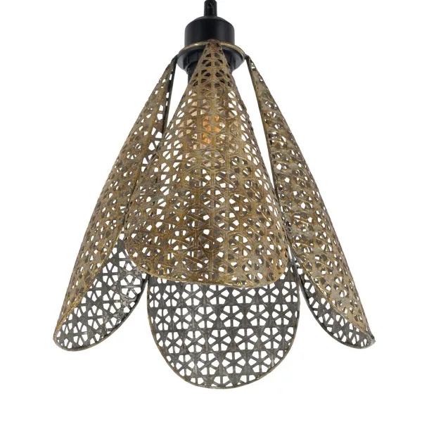 Pakabinamas apšvietimas Auksinis Sidabras Geležis 220-240 V 24 x 24 x 31,5 cm