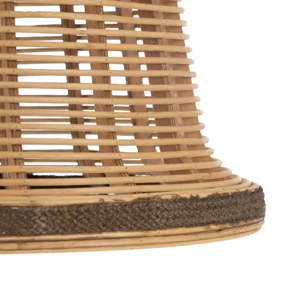 Kattolamppu Luonnollinen Bambu 220-240 V 41 x 41 x 33 cm (2 osaa)