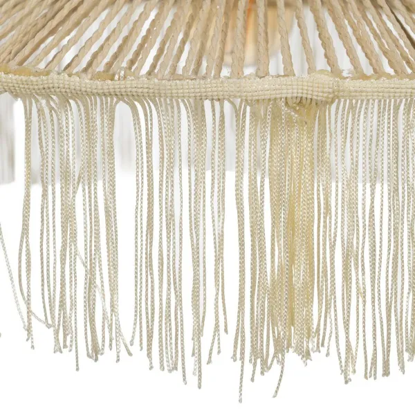 Kattolamppu Beige Paperi Rauta 220-240 V 41 x 41 x 17 cm