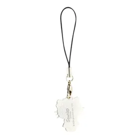 Hello Kitty Phone Strap Charm Kitty Cute - Phone Pendant (black)