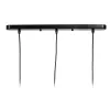 griestu gaismas Melns Dabisks Dzelzs 220-240 V 77 x 27 x 92 cm