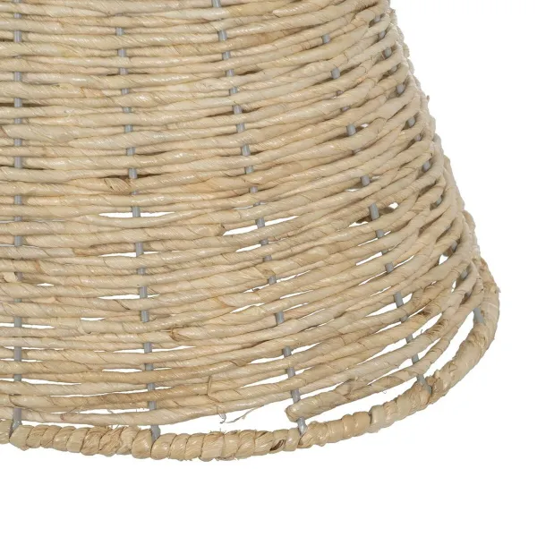 Kattolamppu Musta Luonnollinen Rauta 220-240 V 77 x 27 x 92 cm