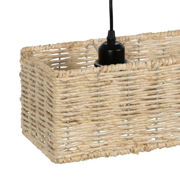 Pakabinamas apšvietimas Juoda Natūralus Geležis 220-240 V 88 x 17,5 x 65 cm