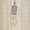 Потолочный светильник Бежевый Железо 220-240 V 20 x 20 x 42,5 cm