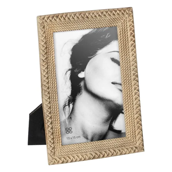 Foto rāmis Bēšs Polirezīns 14 x 2 x 18,5 cm