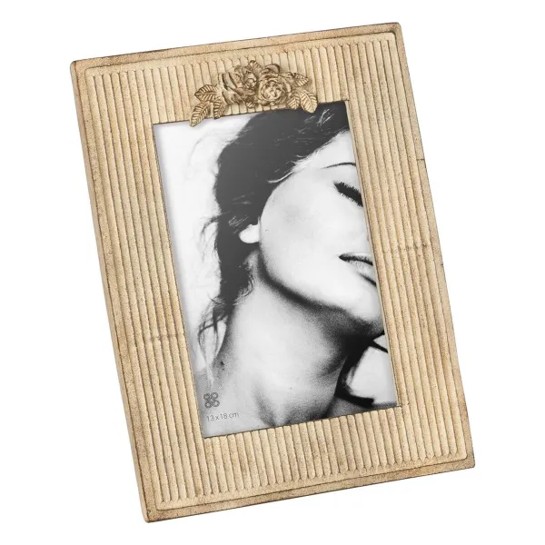 Foto rāmis Bēšs Polirezīns 19,7 x 2,5 x 24,7 cm