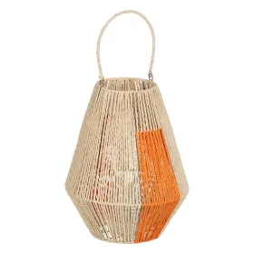 Фонарь Svečturis Фонарь Oranžs Krēmkrāsa Metāls Papīrs Stikls 31,5 x 31,5 x 39 cm