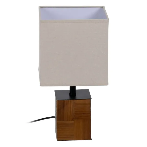 Stalinė lempa Ruda Kreminė 60 W 220-240 V 20 x 20 x 40 cm