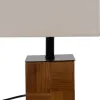 Stalinė lempa Ruda Kreminė 60 W 220-240 V 20 x 20 x 40 cm