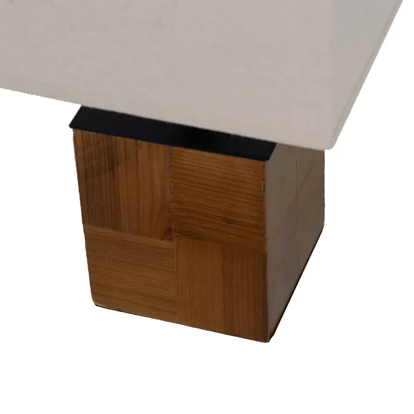 Настольная лампа Коричневый Кремовый 60 W 220-240 V 20 x 20 x 40 cm