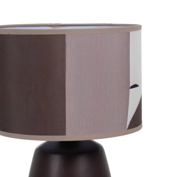 Stalinė lempa Ruda Keramikinis 60 W 220-240 V 22 x 22 x 29 cm