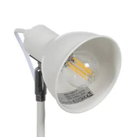 Galda lampa Balts Dzelzs 25 W 220-240 V 15 x 14,5 x 36,5 cm