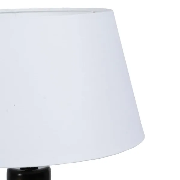 Stalinė lempa Balta Juoda 220 V 40,75 x 40,75 x 68 cm