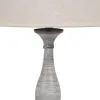 Galda lampa Bēšs Pelēks 60 W 220-240 V 20 x 20 x 34 cm