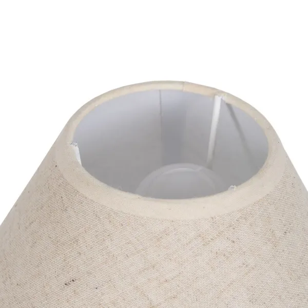 Pöytälamppu Beige Harmaa 60 W 220-240 V 23 x 23 x 49 cm