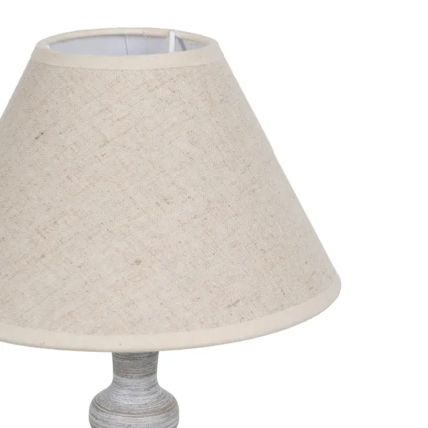 Pöytälamppu Beige Harmaa 60 W 220-240 V 23 x 23 x 49 cm