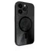 STM Relax Sand MagSafe - Case for iPhone 15 (Black / Grey)