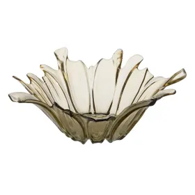 Galda rotājums Olīvas Stikls 28 x 28 x 10,5 cm