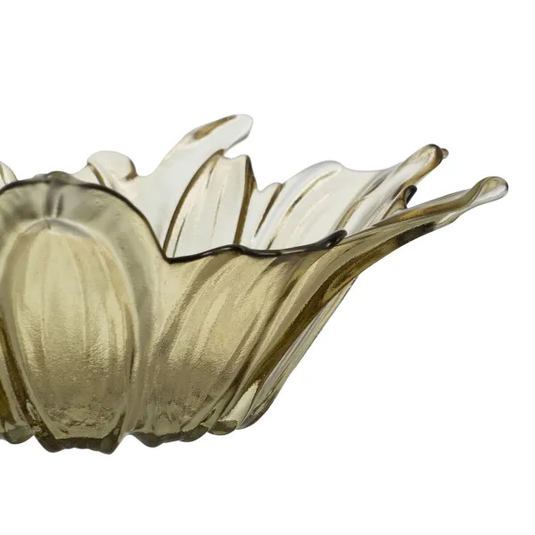 Galda rotājums Olīvas Stikls 28 x 28 x 10,5 cm