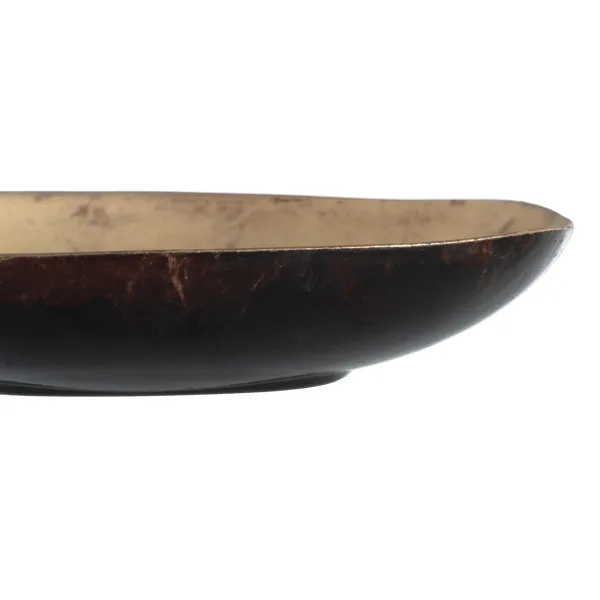 Centerpiece Brown Black Crystal 16,5 x 25 x 5,2 cm