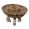 Centerpiece Beige Wood 30 x 30 x 18 cm