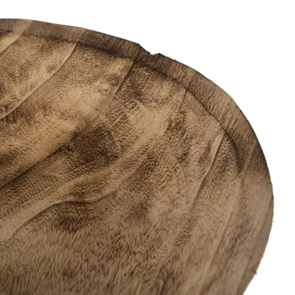 Centerpiece Beige Wood 30 x 30 x 18 cm