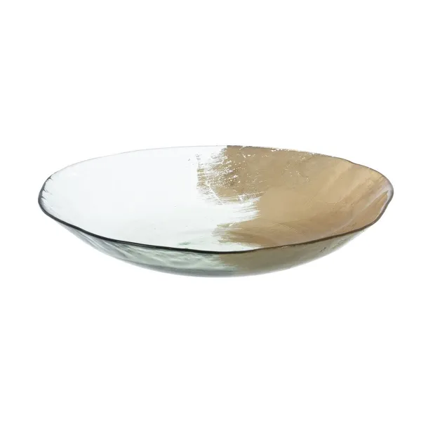 Galda rotājums Bronza Stikls 29 x 29 x 5 cm