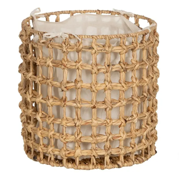 Korisetti Beige Kerma Luonnonkuitu 45 x 45 x 45 cm (3 osaa)
