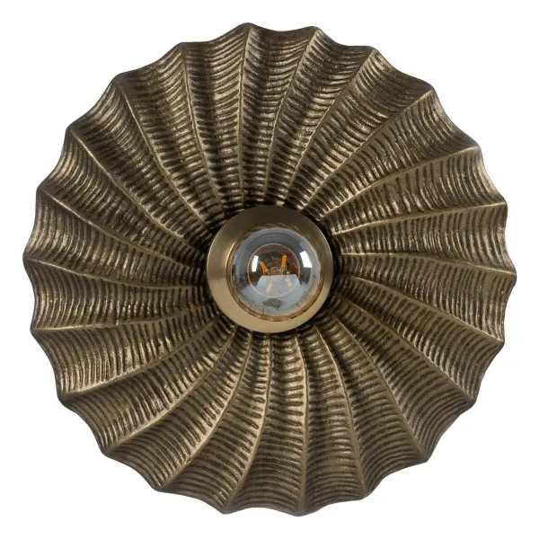 Sieninis apšvietimas Auksinis Aliuminis Geležis A 220-240 V 27 x 9 x 27 cm