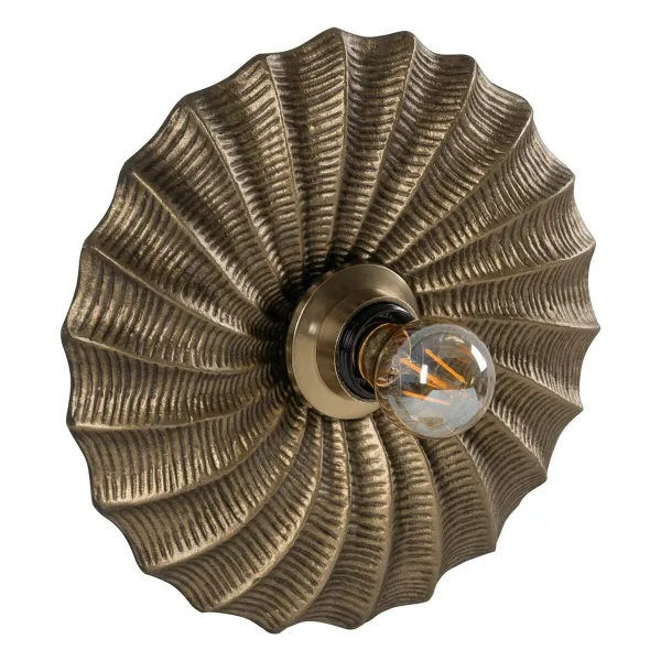 Sieninis apšvietimas Auksinis Aliuminis Geležis A 220-240 V 27 x 9 x 27 cm