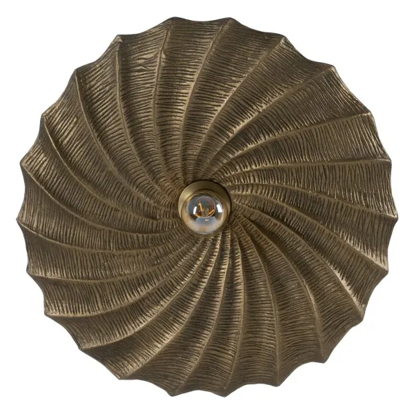 Sieninis apšvietimas Auksinis Aliuminis Geležis A 220-240 V 51 x 10 x 51 cm